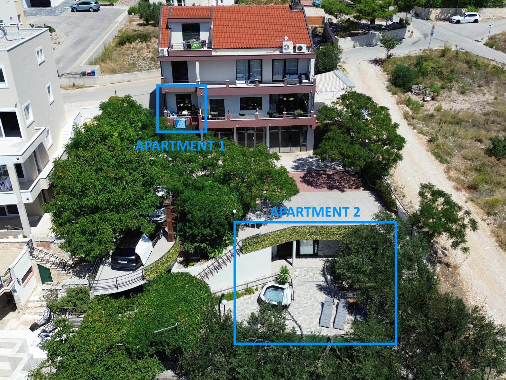 Apartments Vukovic Vanja Макарска Екстериор снимка